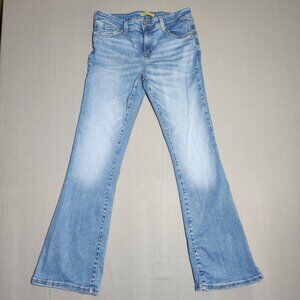 Guess Jeans women's size 29 hard washed denim blue boot cut skinny
